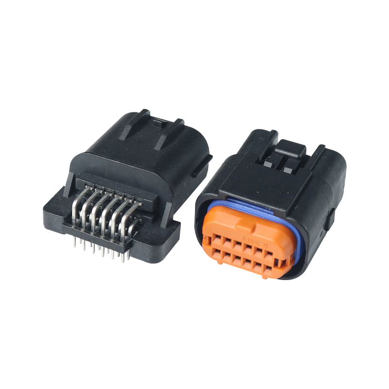 JAE型MX23A12SF1国产汽车连接器 12P防水插头针座接插件MX23A12NF1全解析